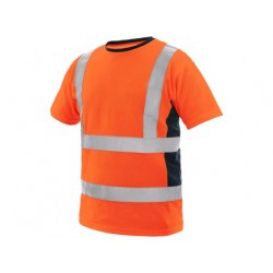 Pánske tričko CXS EXETER, výstražné, oranžové